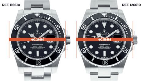 rolex submariner misure